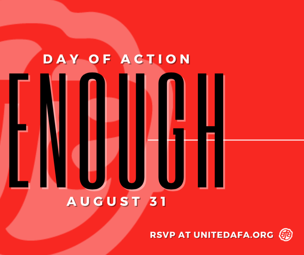 System-Wide Day of Action - August 31