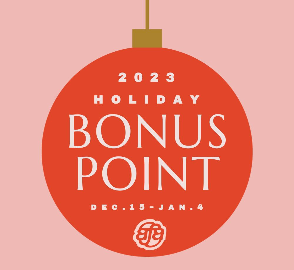 Holiday Bonus Point