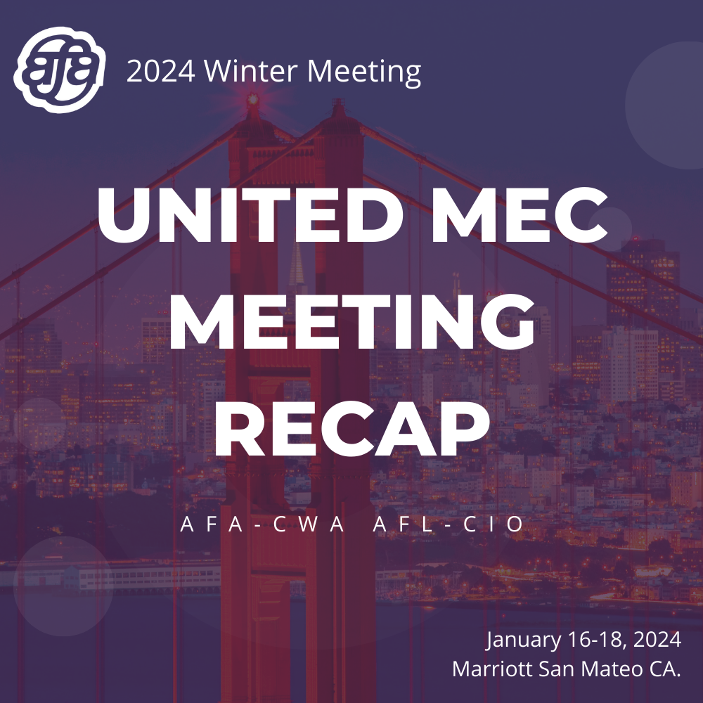 MEC Winter 2024 Regular Meeting Recap
