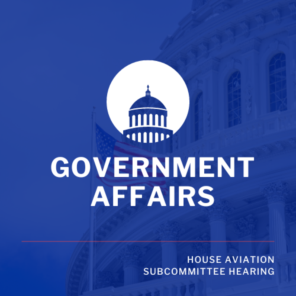 House Aviation Subcommittee Hearing with FAA Administrator Mike Whitaker