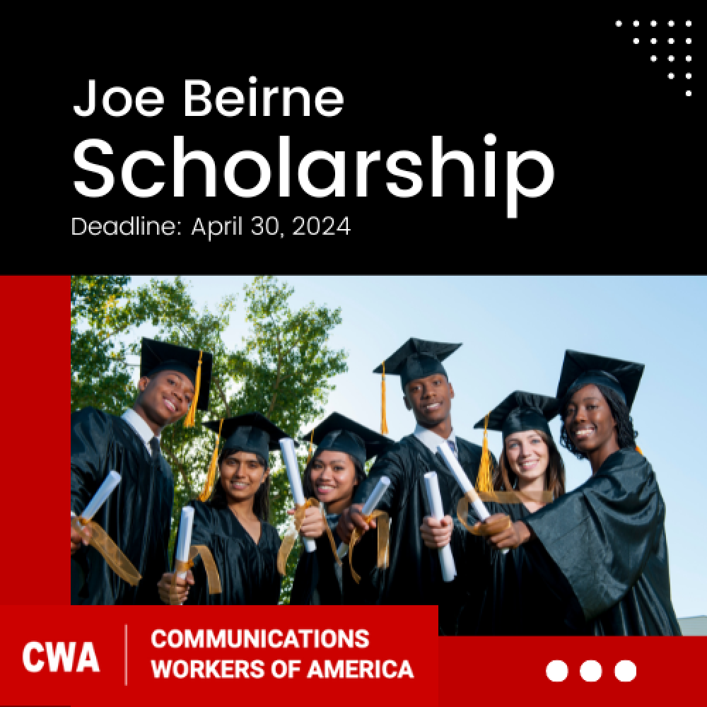 Joe Beirne Foundation CWA Scholarships