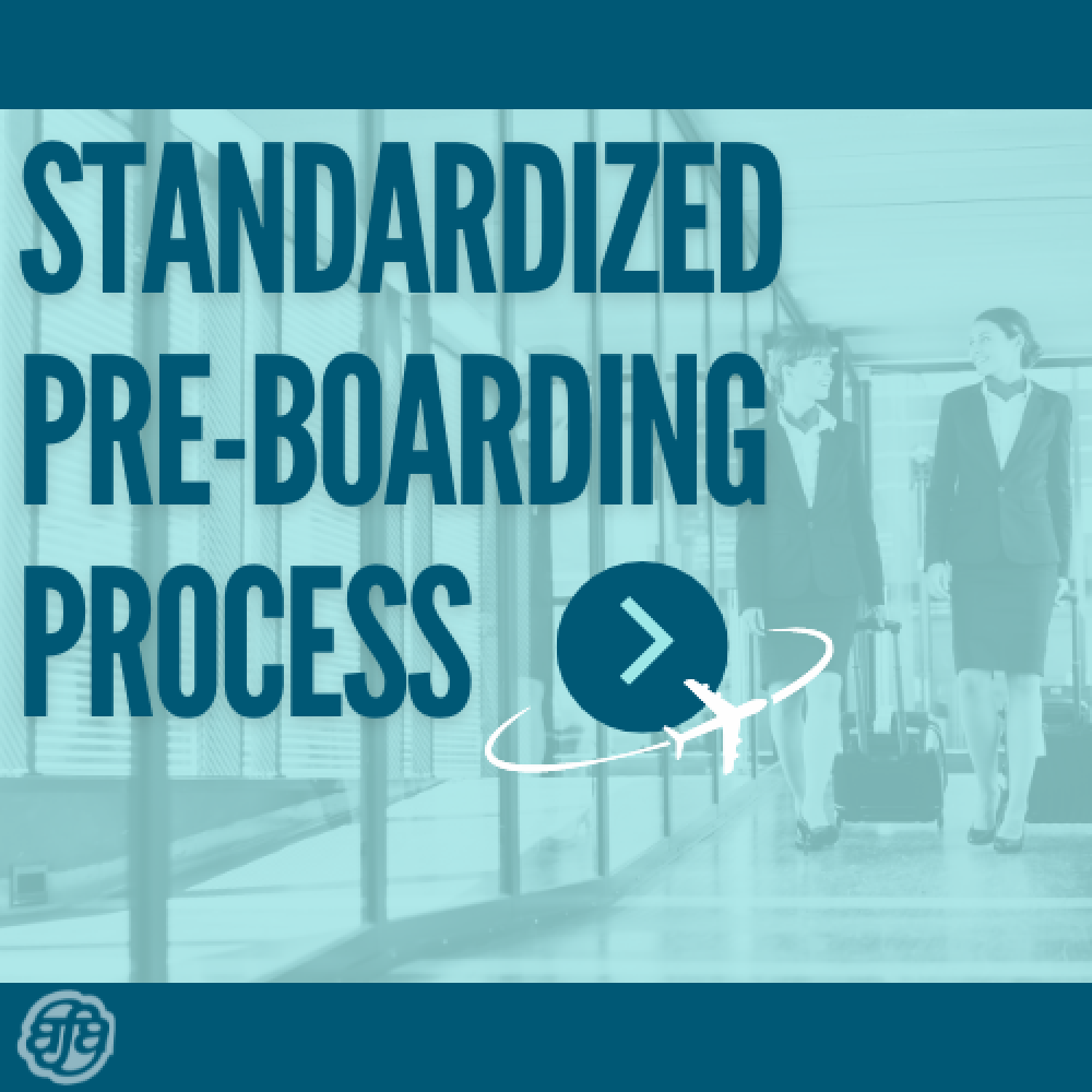 Standardized Process for Assigning Standbys to Pre-boarding Duties