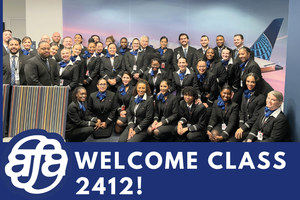 AFA Welcomes Class 2412!