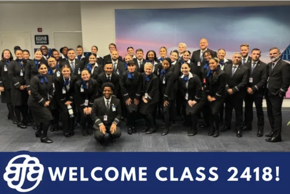 AFA Welcomes Class 2418