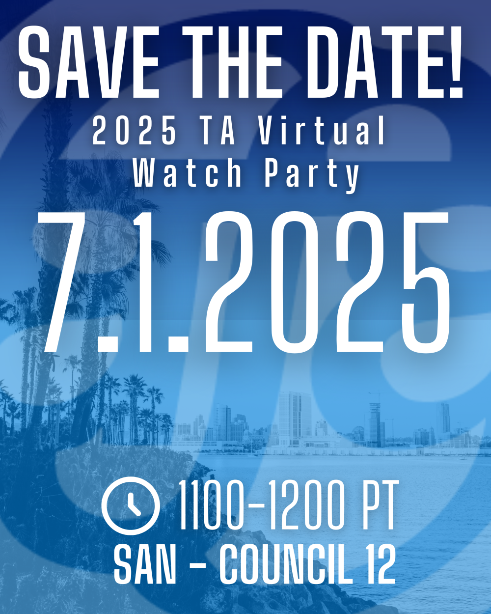 SAN TA Virtual Watch Party - July 1