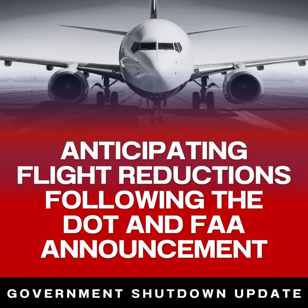 Anticipating Flight Reductions Following the DOT and FAA Announcement
