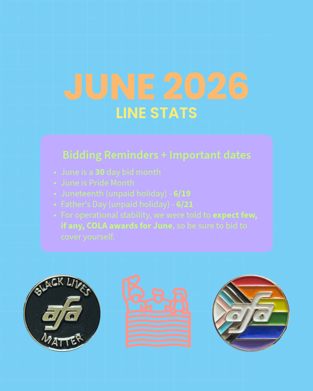 June 2026 Line Stats